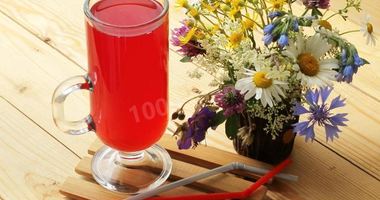 Рецепт Клюквенно брусничный морс