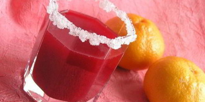 Рецепт Клюквенно-мандаринового морс