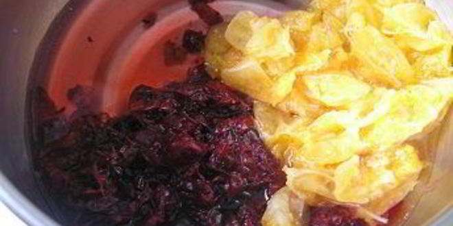 Рецепт клюквенно-мандаринового морс