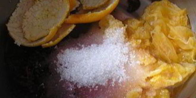 Рецепт клюквенно-мандаринового морс