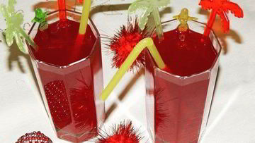 Рецепт Клюквенно-яблочного морс