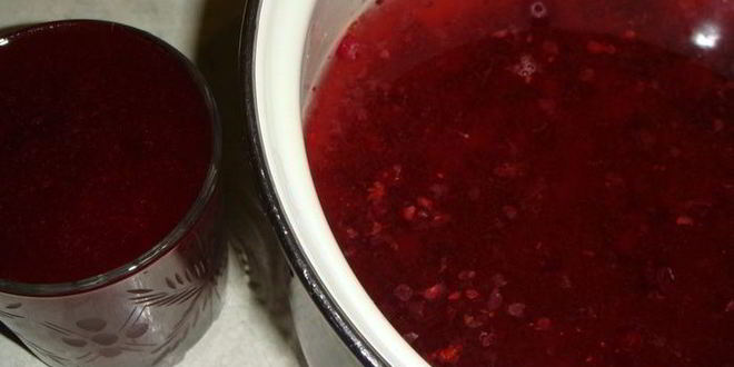 Рецепт клюквенно-яблочного морс