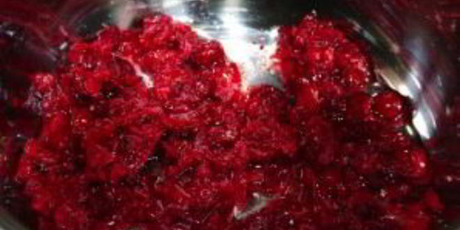 Рецепт клюквенного морса из замороженных ягод