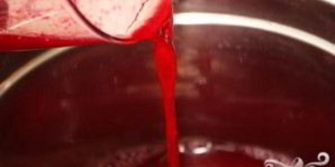 Рецепт клюквенного морса с медом