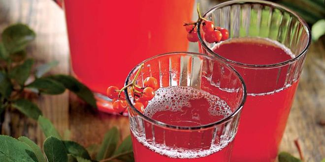 Рецепт Морса из черноплодной рябины с медом