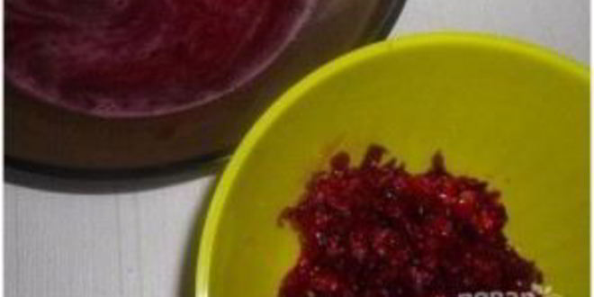 Рецепт морса из ягод