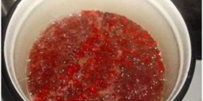 Рецепт морса из ягод