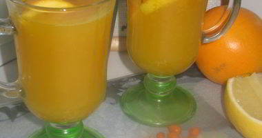 Рецепт Облепихова-цитрусового морс