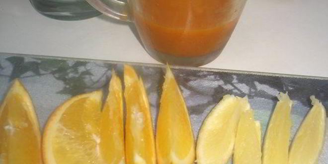 Рецепт облепихова-цитрусового морс