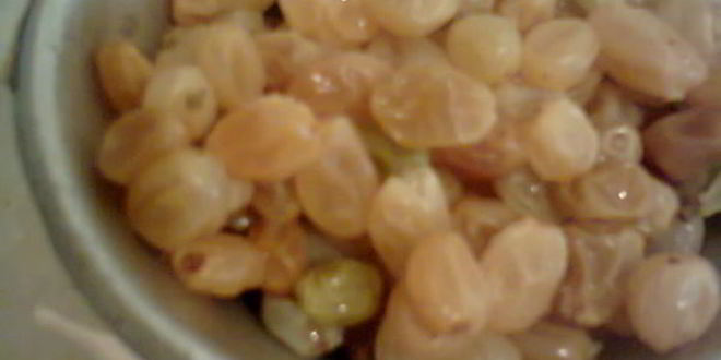 Рецепт персиково-изюмного морс