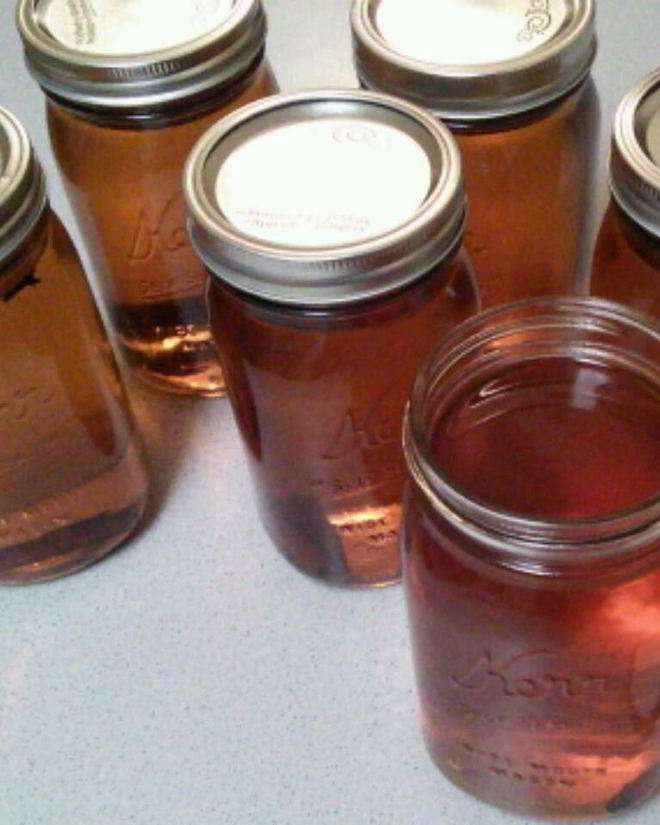 Рецепт ароматной яблочной наливки