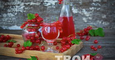 Рецепт Наливки из красной смородины