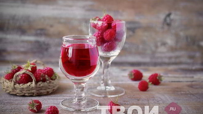 Рецепт наливки из малины