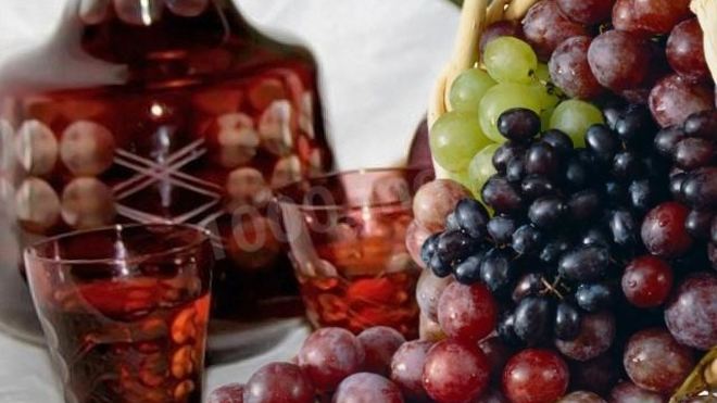 Рецепт наливки из винограда