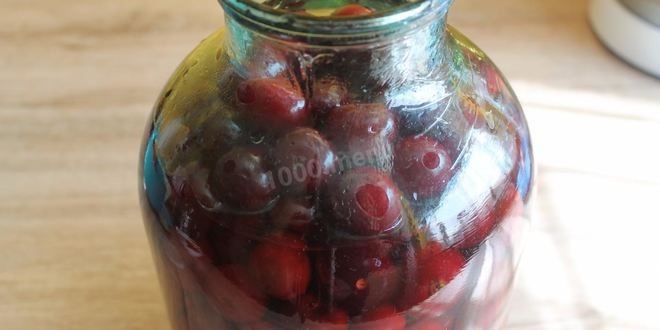 Рецепт вишневой наливки на водке
