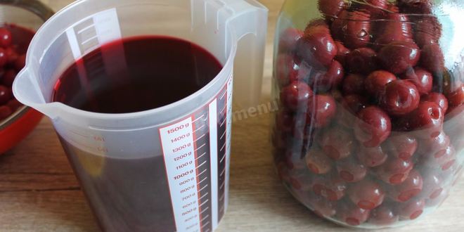 Рецепт вишневой наливки на водке