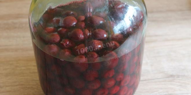 Рецепт вишневой наливки на водке