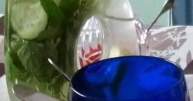 Рецепт Напитка имбирного с огурцами и мятой