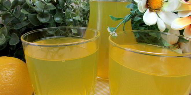 Рецепт Напитка с имбирем, лимоном и куркумой