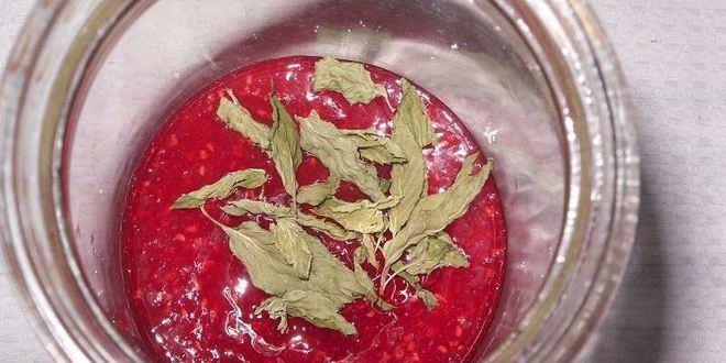 Рецепт малиновой настойки