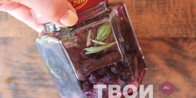 Рецепт настойки из черники