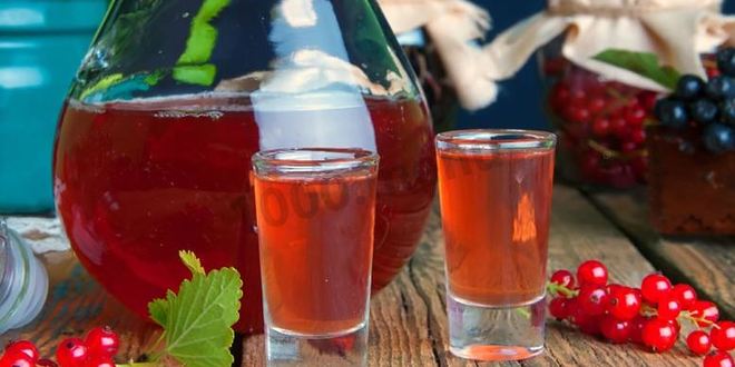 Рецепт Настойки из красной смородины