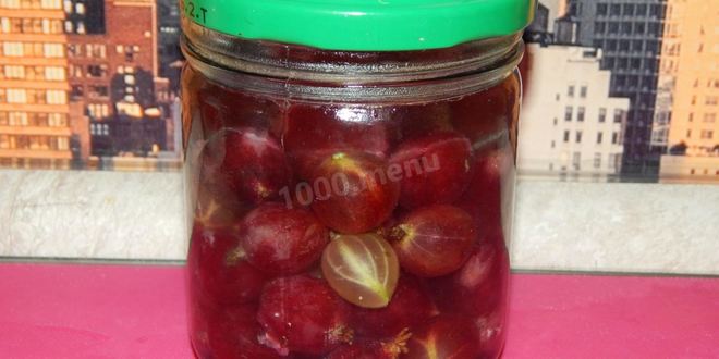 Рецепт настойки из крыжовника