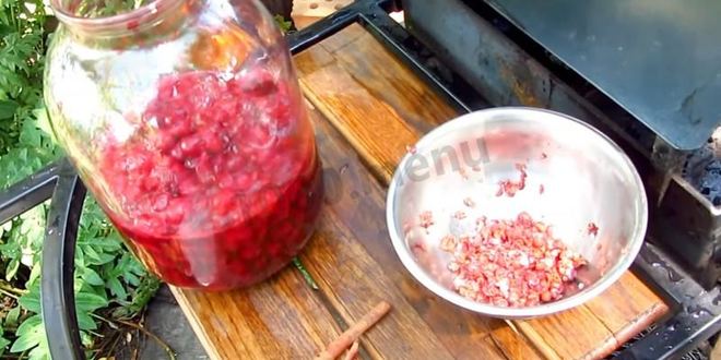 Рецепт настойки из вишни на спирту домашняя