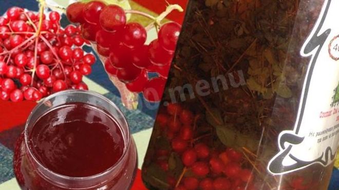 Рецепт настойки калина на спирту