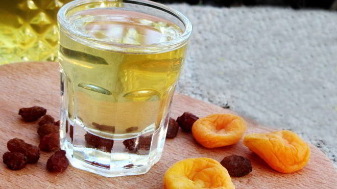 Рецепт настойки на сухофруктах