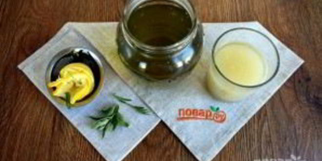 Рецепт настойки на тархуне и мяте