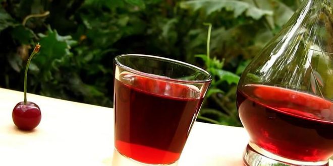 Рецепт Вишневой настойки из вишни