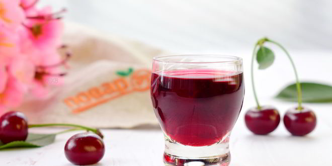 Рецепт Вишневой настойки с корицей и гвоздикой