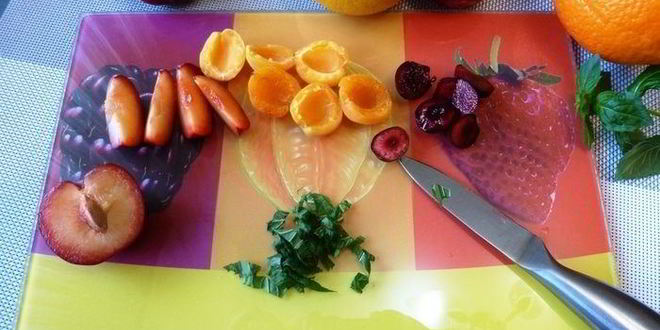 Рецепт безалкогольной сангрии на зеленом чае