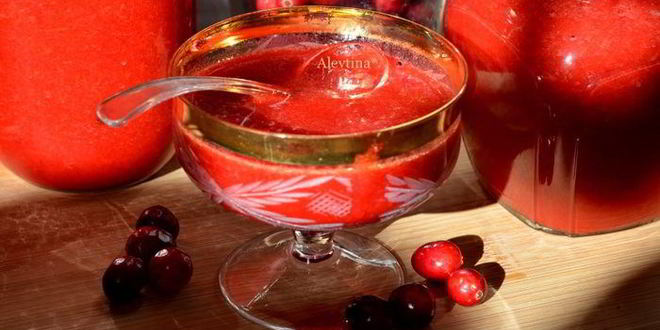Рецепт клюквенного соуса сангрия