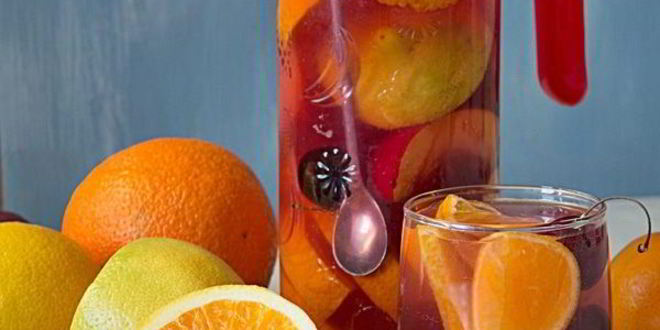 Рецепт Сангрии Девичьи посиделки