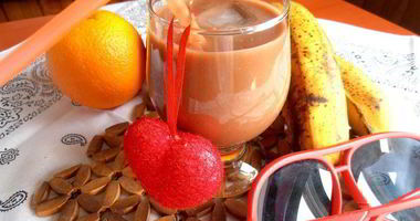 Рецепт Бананова-шоколадного смузи