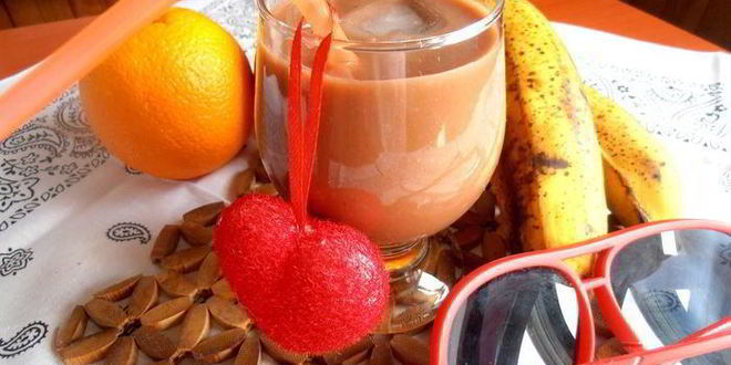 Рецепт Бананова-шоколадного смузи