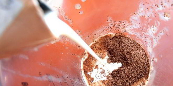 Рецепт бананова-шоколадного смузи