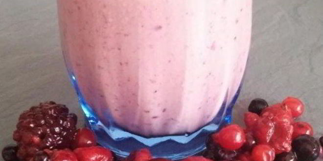 Рецепт Бананова-ягодного смузи