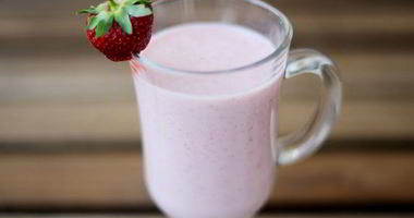 Рецепт Клубнично-бананового смузи