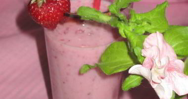 Рецепт Клубнично-молочного смузи