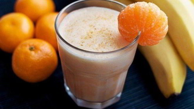 Рецепт мандаринового смузи