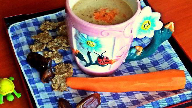 Рецепт морковна-орехового смузи