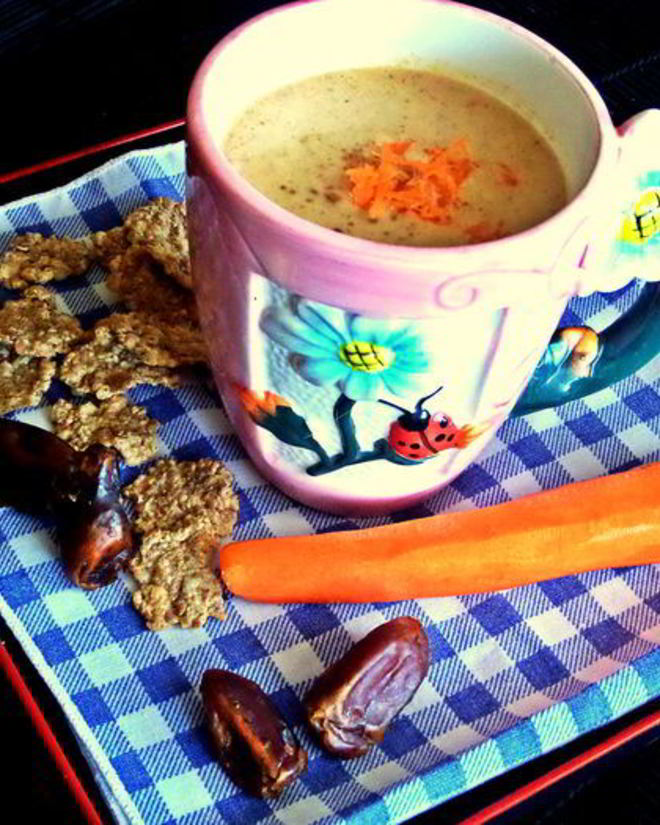 Рецепт морковна-орехового смузи