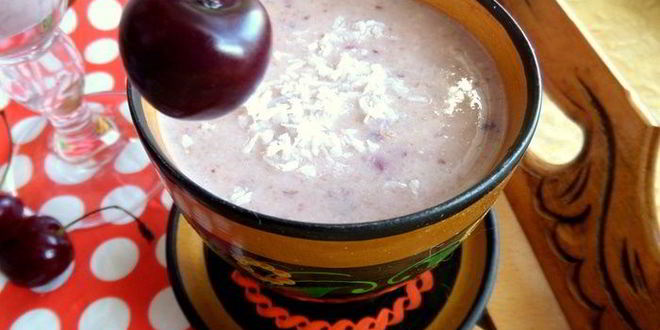 Рецепт смузей черешенка