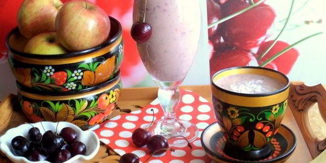 Рецепт смузей черешенка