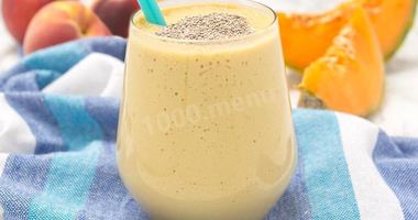 Рецепт Смузей с дыней, бананом и персиком