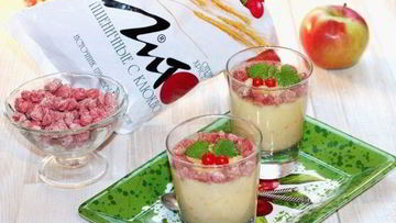 Рецепт Смузей с корицей, отрубями и фруктами