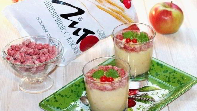 Рецепт смузей с корицей, отрубями и фруктами